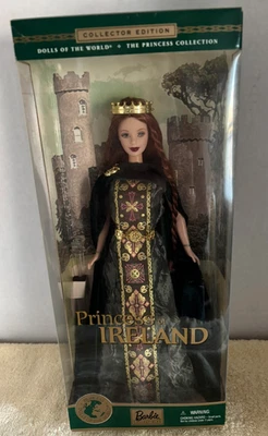 Princess of Ireland Barbie* Dolls of the World Princess Collection 2001 NRFB - Image 1 of 4