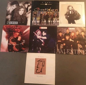 JOB LOT OF 9 X T'Pau 7"  Vinyl Singles - ALL LISTED AND GRADED - Picture 1 of 3