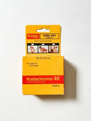 Película Kodachrome 40 Super 8 colores - 50 pies - KMA 464 - CADUCADA 8/1980 Foto 1 de 2