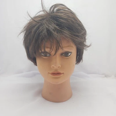 Peluca Raquel Welch Marrón Oscuro VibraLite Gorra de Memoria Sintética Kanekalon Pixie Avera Foto 1 de 4