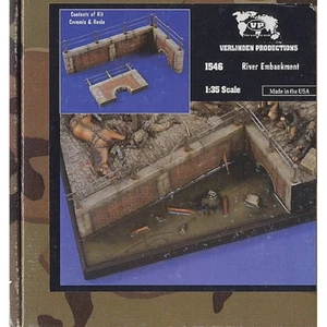 Maquette Diorama River Embankments Verlinden|1546| 1:35 Maquette Char Promo - Imagen 1 de 2