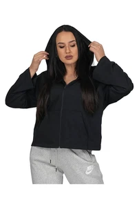 Giacca donna Nike full zip con cappuccio taglia XL XLarge cropped - Foto 1 di 9