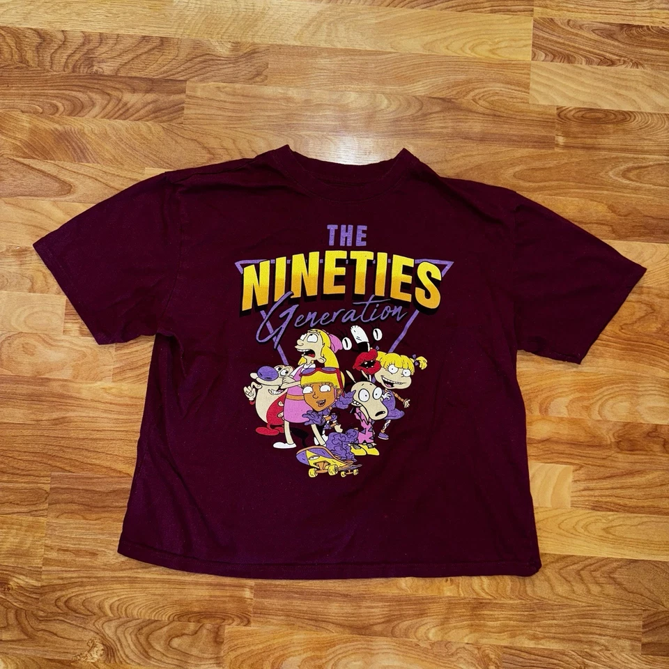 Camiseta Nickelodeon The Nineties Generation 90’s Nickelodeon Personajes Niños 2XL Foto 1 de 4
