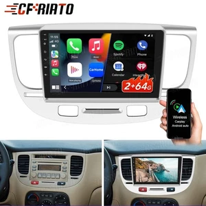 9" For 2005-11 Kia Rio Car Stereo Radio Carplay Android 15 GPS Navi WIFI BT 64G - Bild 1 von 13
