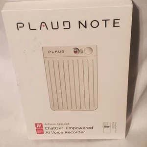 PLAUD Note AI Voice Recorder Note Taking Transcribe Summarize 64GB Memory SILVER - Picture 1 of 5