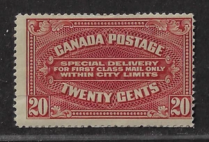 Canada Stamps — 1922, SPECIAL DELIVERY Issues #E2 MH Ref. 1171 - Picture 1 of 2