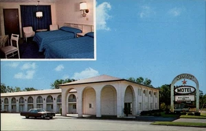 Naperville, Il Stardust Motel, altes Auto DuPage County Illinois Postkarte - Bild 1 von 2