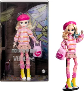 Wednesday Doll and Accessories, Enid Sinclair Collectible in Pink Fashion with B - Bild 1 von 12