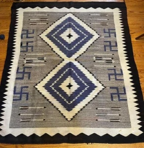 Handmade Navajo Rug Size 8x10 Native American style Modern rug Free Shipping - Picture 1 of 1