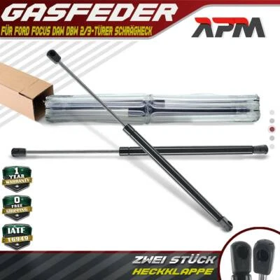 2x Gasfeder Heckklappe Dämpfer Kofferraum 455mm 680N für Ford Focus DAW DBW