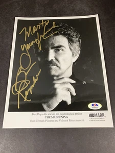 Burt Reynolds Autograph 8 X 10 Photo “ The Maddening” PSA Grade 8 NEAR-MINT - Picture 1 of 4