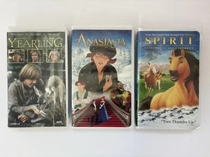 VHS Lot Spirit, Anastasia, Yearling - Imagen 1 de 11