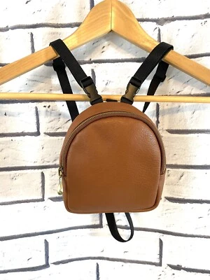 Hobo Mini Backpack Fannypack Saddle Beige w Black Strap NWOT - Image 1 of 4