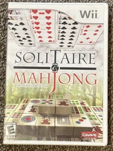 Solitaire & Mahjong (Nintendo Wii, 2009) - Picture 1 of 3