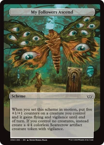 Magic The Gathering My Followers Ascend - Duskmourn: House of Horrors Commander Archenemy #343 - Imagen 1 de 1