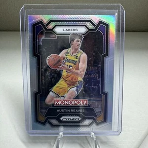 2023 Panini Prizm Monopoly Austin Reaves Silver Prizm #42 LA Lakers - Picture 1 of 2