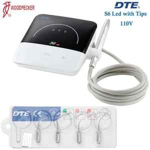 Original Woodpecker DTE S6 LED Dental Ultrasonic Scaler HD-8L LED Handpiece 110V - Picture 1 of 8