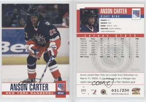 2003-04 Pacific Blue /250 Anson Carter #222