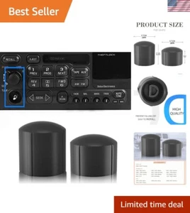 Effortless Fit 2 PCS Stereo Knobs for GM Models—Fix Broken Radio Controls Today - Bild 1 von 7