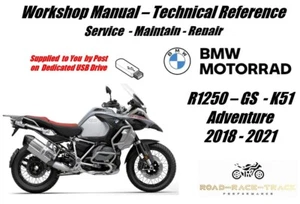 BMW R1250 GS Adventure GSA K51 Service Repair Workshop Manual 2018 - 2021 on USB - Picture 1 of 10
