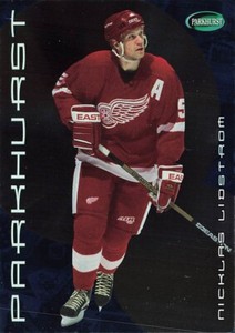 2001 Parkhurst #41 Nicklas Lidstrom Detroit Red Wings