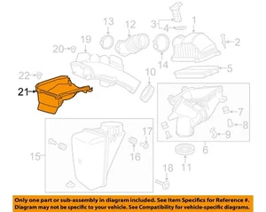 HONDA OEM 16-25 Passport EngineTransaxle Air Intake-Air Guide 17248RLVA00 - Picture 1 of 1