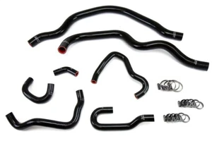 HPS Black Silicone Radiator + Heater Hose Kit Coolant Replacement 57-1489-BLK - Picture 1 of 2