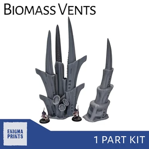 Biomass Vents - 28mm Tyranid 3D Printed Terrain for Tabletop Wargaming - Picture 1 of 7