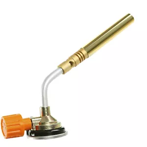 Butane Gas BBQ Tool Blow Torch Adapter Flamethrower Burner Welding Camping Kit\ - Picture 1 of 17