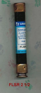 FLSR2 1/2 SICHERUNG FLSR 2 1/2 AMP ZEITVERZÖGERUNG 600 VOLT - Bild 1 von 2