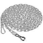 Heavy Duty Dog Chains for Outside, 15FT Stainless Steel Tie Out Cable with Sw...