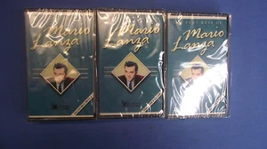 The Very Best Of Mario Lanza 1,2,3 - Cassette Tape New & Sealed - Imagen 1 de 2