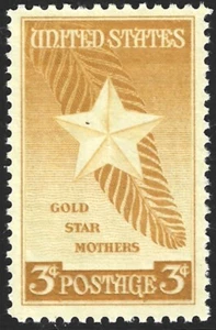 U.S. 3¢ Stamp, Gold Star Mothers.  Scott 969.  Mint Never Hinged.   (289) - Picture 1 of 3