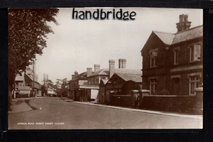 Hurst Green, London Road - south east of Wadhurst - real photographic postcard - Picture 1 of 1