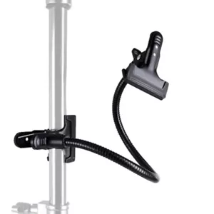 Photo Light Stand Flash Magic Clamps with Flex Arm Gooseneck Mount Bracket - Picture 1 of 10