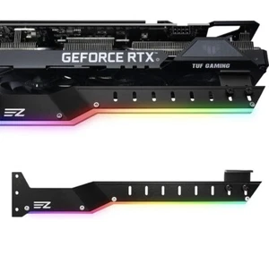 GPU Halter Brace Grafikkarte GPU Support Video Card Holder mit 5V 3 Pin ARGB LED - Bild 1 von 8