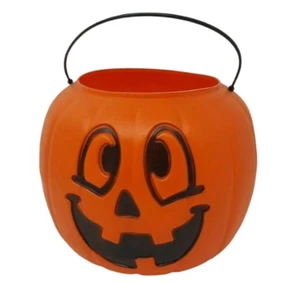 Halloween Pumpkin Candy Bucket - Orange - Picture 1 of 1