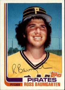 1982 Pittsburgh Pirates Topps Traded Baseball Card #3T Ross Baumgarten