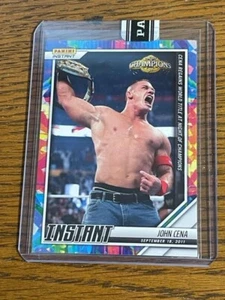 Panini Instnat WWE 2022 John Cena #46 Versicolor GANA NOCHE DE CAMPEONES # 5/5 - Imagen 1 de 2