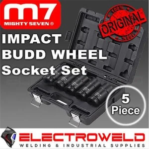 5x M7 Budd Wheel Impact Socket Set Metric 33mm 35mm 38mm 41mm 1" Drive M7-MA8050 - Picture 1 of 5