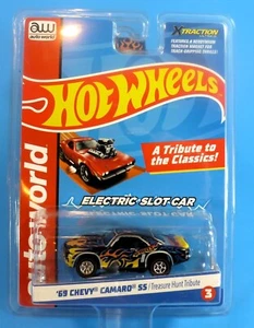 AUTO WORLD X-traction Ultra-G Slot Car '69 Chevy Camaro SS/Treasure Hunt Tribute - Picture 1 of 4