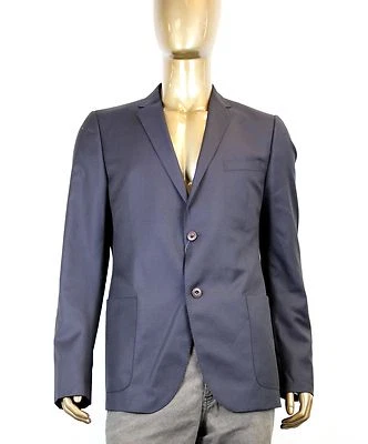 $1995 New Authentic Gucci Wool Jacket Blazer Chain Lining Navy 322573 4440 - Image 1 of 4