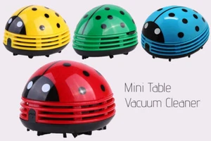 Mini Portable Beetle Desk Vacuum Dust Cleaner Office Home Keyboard Cleaner Tool - Picture 1 of 11
