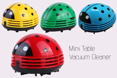 Mini Portable Beetle Desk Vacuum Dust Cleaner Office Home Keyboard Cleaner Tool - Image 1 of 4