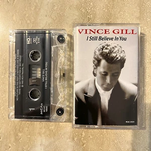 Cassette Vince Gill I Still Believe In You ©1992 MCA Records Tested (New Case) - Picture 1 of 2