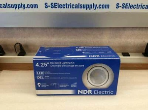NDR Electric KRS1350-WH 4.25" Recessed Lighting Kit 7W 525Lumen 3K PAR20 LED 120 - Picture 1 of 7