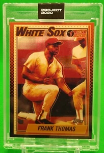 Topps Project 2020 MLB Baseball Card 1990 Frank Thomas Online Exclusive - Picture 1 of 30
