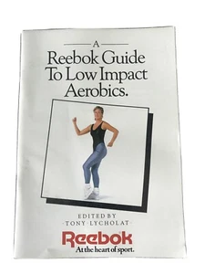 Reebok Guide To Low Impact Aerobics 1987 Booklet 35 Pages - Picture 1 of 12