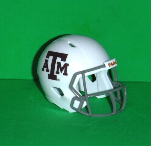 TEXAS A&M AGGIES RIDDELL POCKET PRO SPEED HELMET Cover