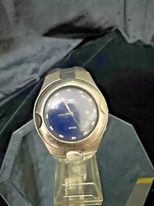 Vintage TIMEX Expedition Analog Alarm Stainless Steel Blue Dial Watch - Picture 1 of 11